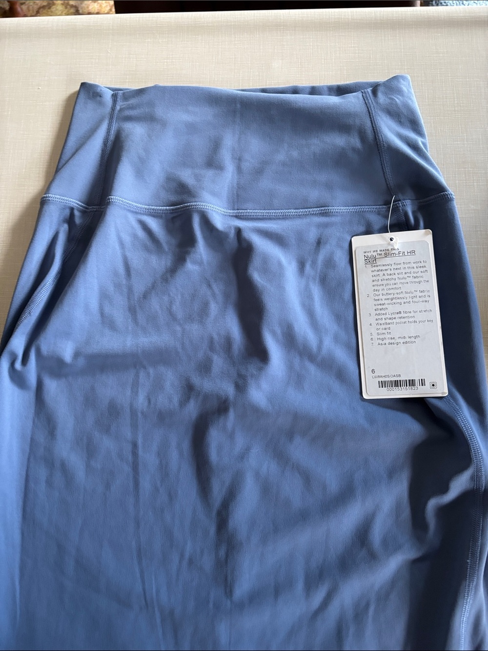 lululemon Nulu high rise midi skirt